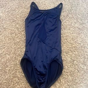 Adult Small Mesh Blue Leotard